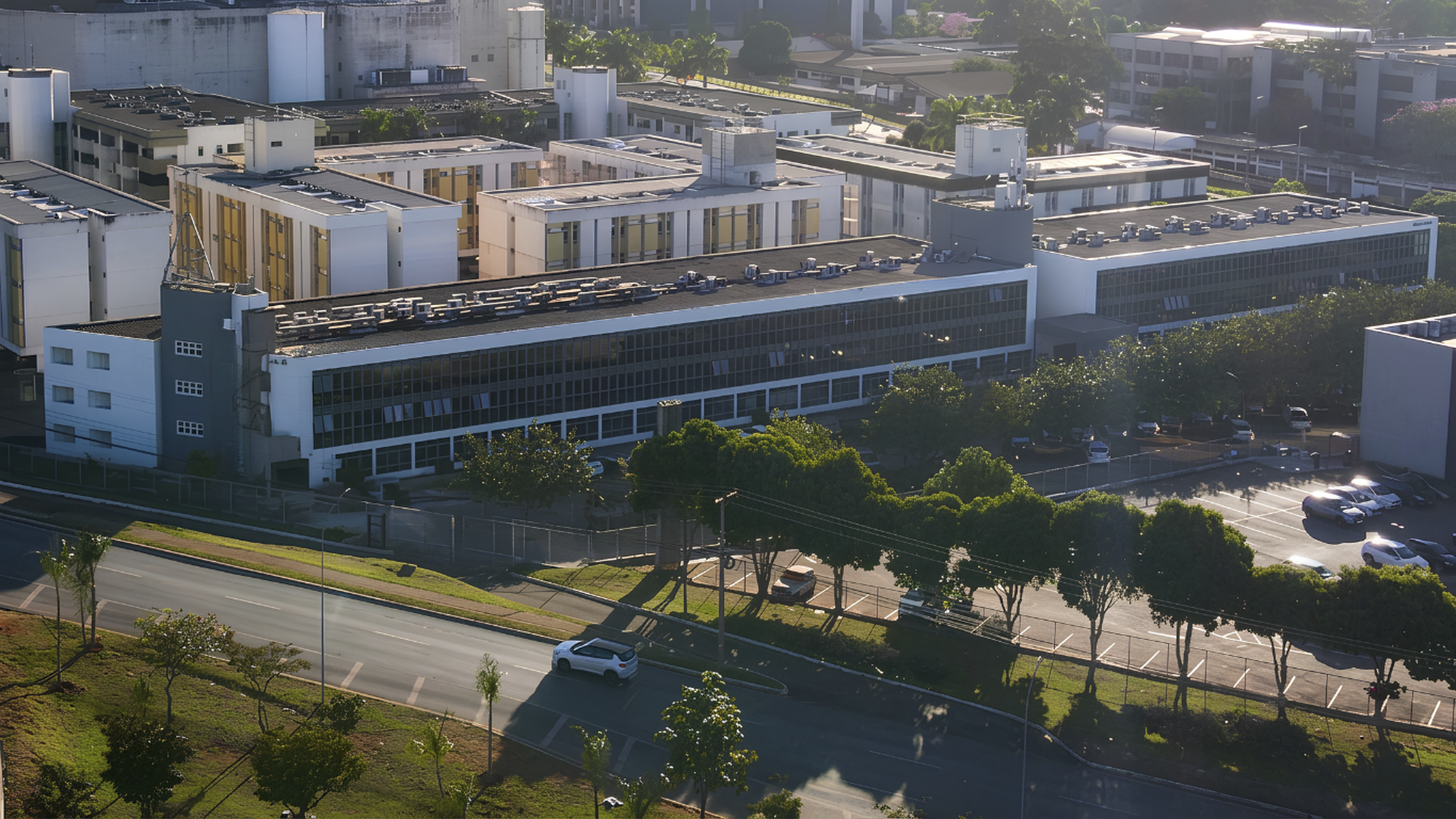 Vista a&eacute;rea Core Centro M&eacute;dico