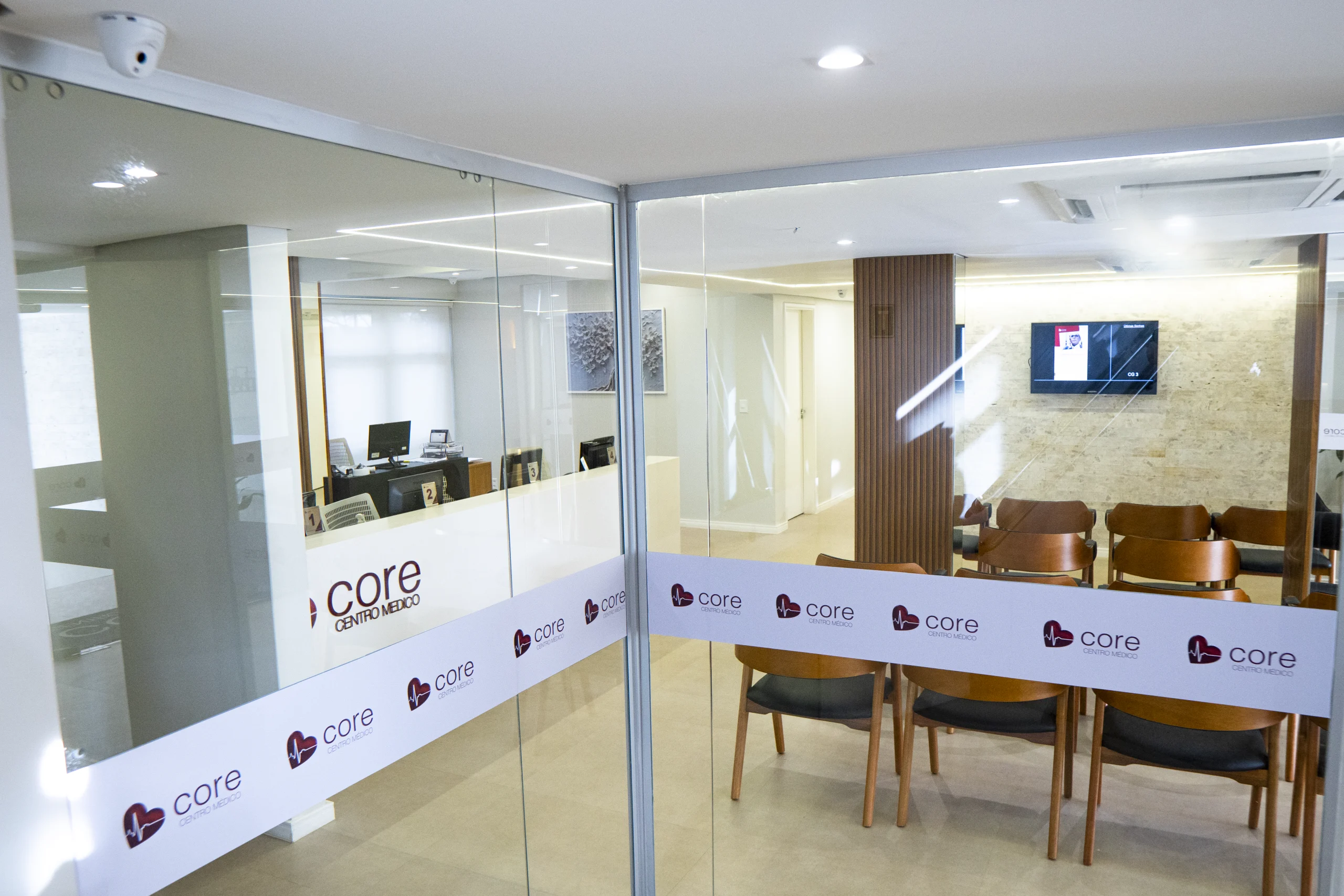Recep&ccedil;&atilde;o Core Centro M&eacute;dico Bras&iacute;lia