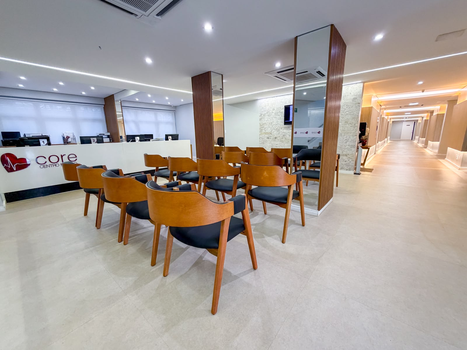 Recep&ccedil;&atilde;o Core Centro M&eacute;dico