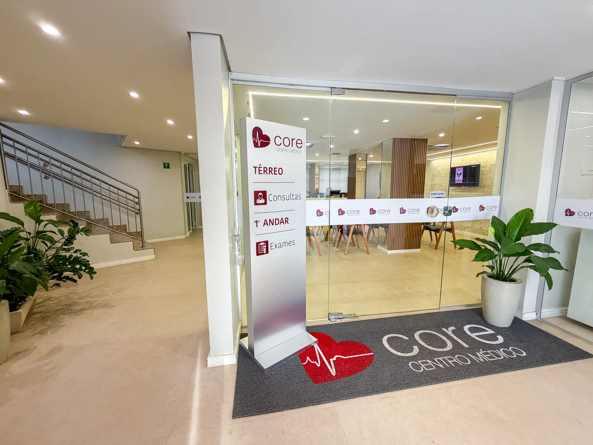 Entrada Core Centro M&eacute;dico
